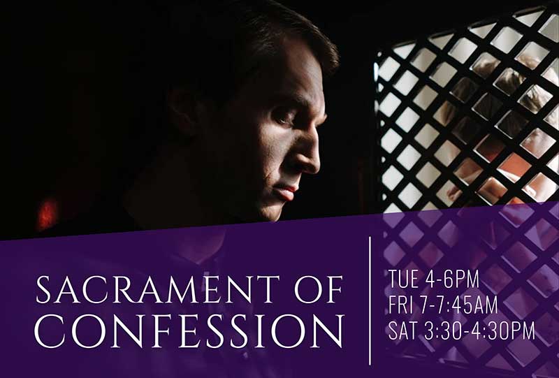 Lent Confessions, St. Joseph Parish