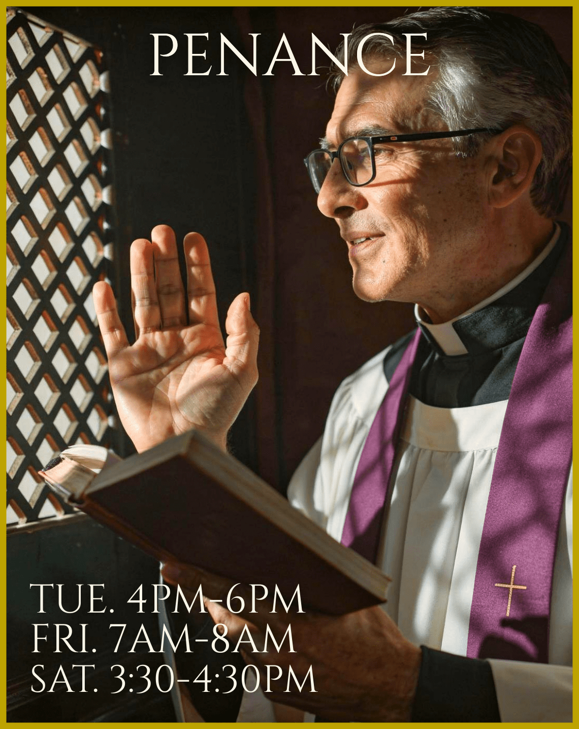 Lent Confessions, St. Joseph Parish